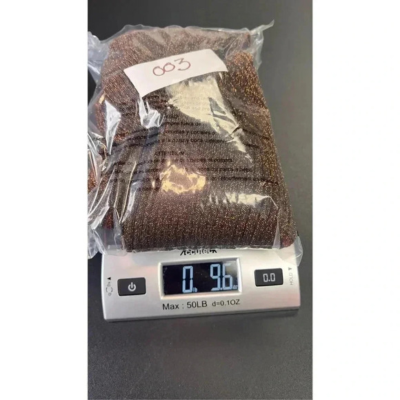 Joseph A Womens Brown Gold Vintage Ribbed Knit Mock Neck Pullover Sweater Medium - Picture 11 of 12